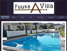 Tablet Screenshot of fuukavilla.com